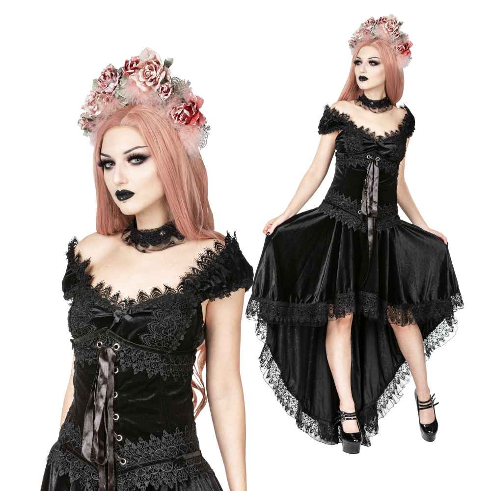 Sinister - K082 Underbust korset - Zwart